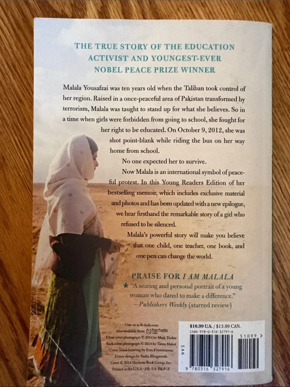 I Am Malala - Young Readers Edition (Pink/Cyan)